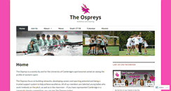 Desktop Screenshot of ospreys-cambridge.com